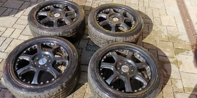 Ronal Alufelgen 8,5 x 18 Zoll VW SEAT Sharan Alhambra plus 4 x Hankook Ventus S3 - Bild 1 von 4