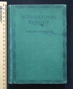 Introductory Biology by Ernest Stenhouse, 1936 MacMillan & Co. HB - Picture 1 of 24