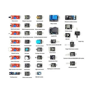Caja 37 Sensores Asortidos Para Arduino/Raspberry/Robótica - Picture 1 of 3