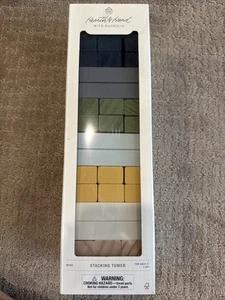 Hearth and & Hand Toppling / Stacking Tower Wood Block Game - Picture 1 of 2