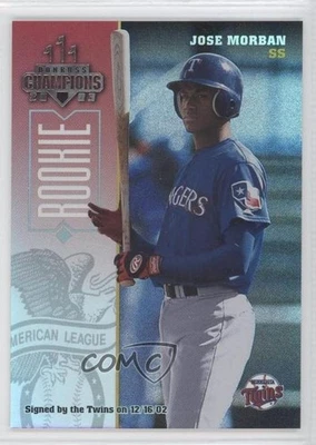 2003 Donruss Champions Holofoil /25 Jose Morban #296 - Image 1 of 2