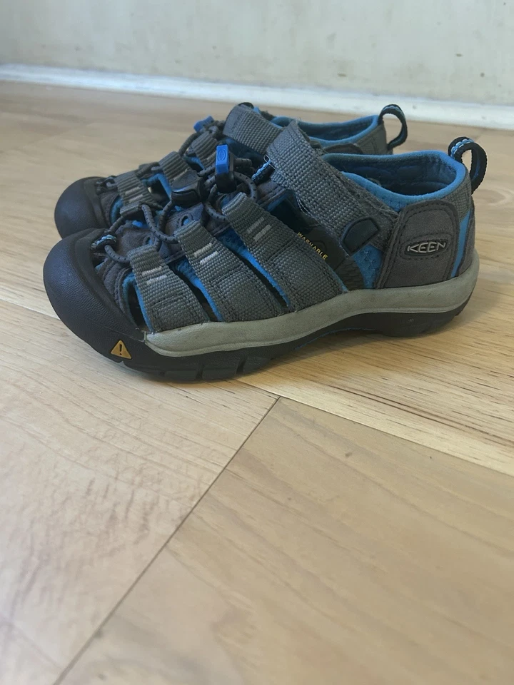 Keen Kids Toddler US Size 13 Sandals Unisex Grey/blue Waterproof Foto 1 de 1