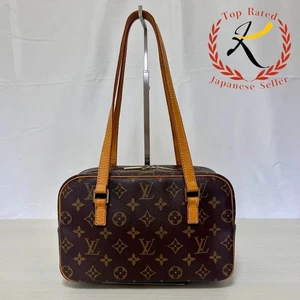 Louis Vuitton Cite MM ShoulderBag Monogram PVC Leather M51182 Used Authentic F/J - Picture 1 of 15