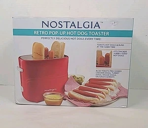Neu im Karton - Nostalgie Retro Pop-Up Hot Dog Toaster - ein tolles Geschenk - Bild 1 von 6