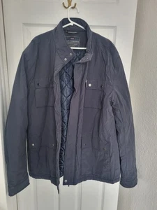 Harvey And Jones Mens Denzl Pd Jk Padded Coat - Picture 1 of 13
