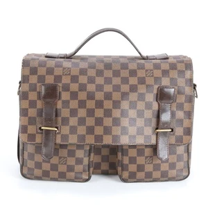 Louis Vuitton Business Tasche Aktentasche Ebene Damier Broadway N42270 Leder gebraucht - Bild 1 von 11