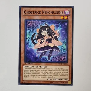 Ghostrick Nekomusume - LVAL-EN023 - LP - Common - 1st ed - Yugioh - Picture 1 of 2