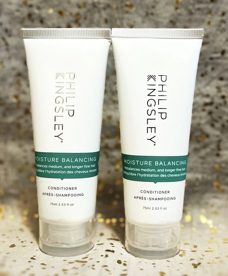 2x~Philip Kingsley~Moisture Balancing Conditioner~75ml/2.53oz ea~Travel Sz~NWOB~ - Image 1 of 1