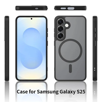 Funda para Samsung S25 Ultra S25 S24 Ultra S23 S22 S21 Magsafe cubierta a prueba de golpes Foto 1 de 4