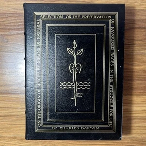 ON THE ORIGIN OF SPECIES CHARLES DARWIN Easton Press Leather Collector's Edition - Bild 1 von 8