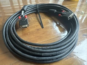 Câble moniteur Lindy VGA 15 broches mâle vers VGA 15 broches mâle noir 10 mètres - Photo 1/6
