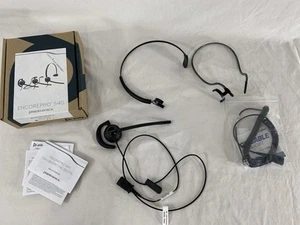 ENCOREPRO HW540 Convertible Black Headset w/Mic by PLANTRONICS Hardly Used! - Zdjęcie 1 z 15