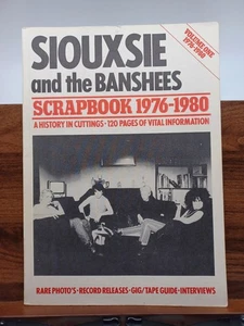 Siouxsie and the Banshees Scrapbook 1976-1980 OG Sept/Oct 1984 Goth Rock - Picture 1 of 6