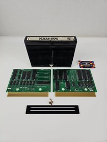 NAM-1975 SNK Neo Geo MVS Arcade 100% Authentic Cart & Board Tested US SELLER 