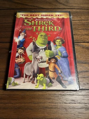 NEW! SEALED! Shrek The Third (DVD, 2007) Full Screen Dreamworks Animated - Image 1 of 4