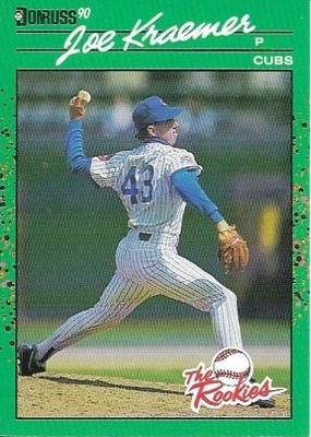 1990 Donruss The Rookies #10 Joe Kraemer - Image 1 of 2