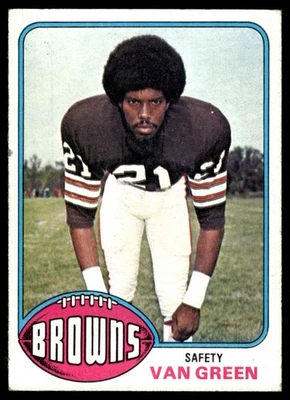 1976 Topps Van Green Cleveland Browns #219 - Image 1 of 2