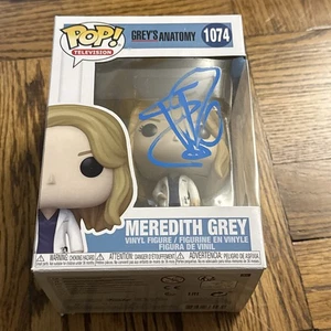 Ellen Pompeo Signed Funko Pop #1074 MEREDITH GREY Beckett COA AUTOGRAPH AUTHENT - Picture 1 of 2