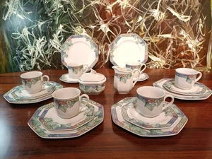 VILLEROY & BOCH Germany PASADENA - edles 20 teiliges Kaffeeservice / 6 Personen - Bild 1 von 8