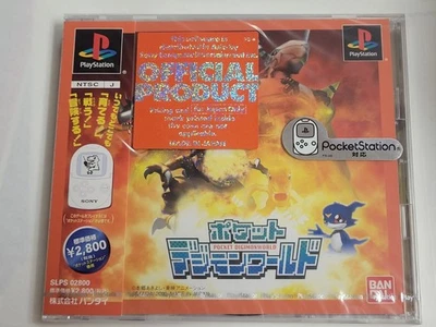 Pocket Digimon World (2000) Brand New Factory Sealed Japan Playstation P1 Import - Image 1 of 4