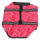 (Pink Bones Xs)Dog Life Jacket Reflective Dog Swimsuit Adjustable Dog Life