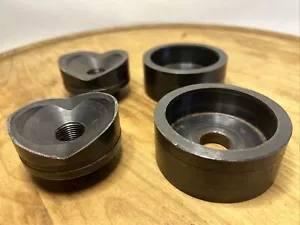 Lot Of 2 GREENLEE 2" CONDUIT SIZE KNOCKOUT 5004063 & 5004062 CUTTER. U.S.A. - Picture 1 of 10