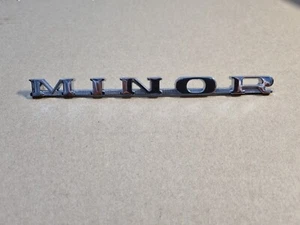 MOTIVO insignia MENOR emblema para bota o baúl de MORRIS MINOR 1000 log1001 log1002 - Imagen 1 de 4