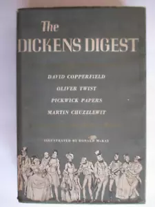 The Dickens Digest Anthology Hardcover Illus Donald McKay Vintage 1943 - Bild 1 von 4