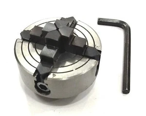 70 mm 4 Jaw Chuck Independet M14 x 1Unimat Thread for Mini Lathes & Rotary Table - Picture 1 of 3
