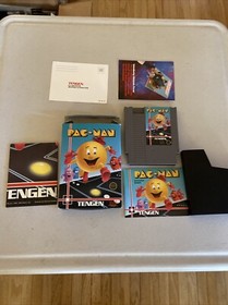 Pac-Man Complete with Box & Manual NES Nintendo