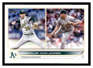 2022 Topps Update #US254 ZACH JACKSON/ADAM OLLER RCOM, ~E7A