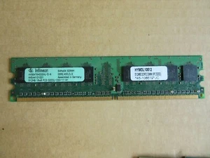 Infineon 512MB PC2-3200U DDR2 Desktop PC Memory 400MHz - Picture 1 of 2
