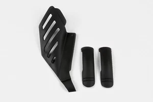 UFO Frame Protectors PVC BLACK for KTM 300 EXC-F 2005-2007 / 250 SX-F 2005 2006 - Picture 1 of 3