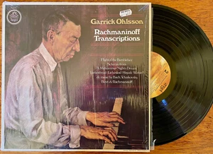 Garrick Ohlsson RACHMANINOFF TRANSCRIPTIONS (Angel) 1977 Quadraphonic LP - Picture 1 of 2