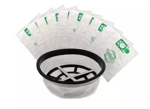 10 bolsas de vacío y filtro de tela de 12" para Numatic Henry Hetty George James Hoover - Imagen 1 de 3