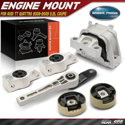 6x Engine Motor & Torque Strut Mount for Audi TT Quattro 2008-2009 V6 3.2L Coupe - Image 1 of 4