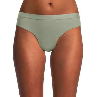 Bragas de bikini para mujer No Boundaries corte micro acanalado talla X-GRANDE verde salvia salvaje Foto 1 de 2