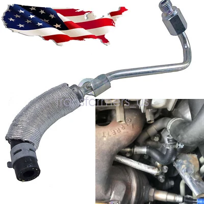 Turbo Charger Coolant Return Hose Line Fit for Chevy Cruze Buick 1.4L 55567067 - Image 1 of 4