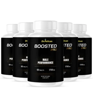 BOOSTED PRO- Men's Health & Performance- 5 Bottles- 300 Tablets - Picture 1 of 5