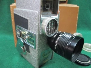 Revere CA-8 Electric Eye-Matic CINE-ZOOM 8mm Movie Camera in Original Case - Picture 1 of 12