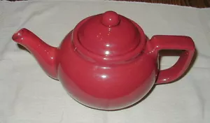VECCHIA TEIERA SHENANGO CHINA, QUALITÀ RISTORANTE, GALA WARE COLORE BORDEAUX - Foto 1 di 6