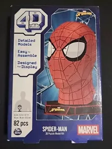 Spider-Man 3D Puzzle Model Kit 4D BUILD Stand Included. New In Box - Picture 1 of 2