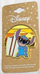 Disney Stitch Sunset Surfboard Enamel Pin - BoxLunch Exclusive - Picture 1 of 3