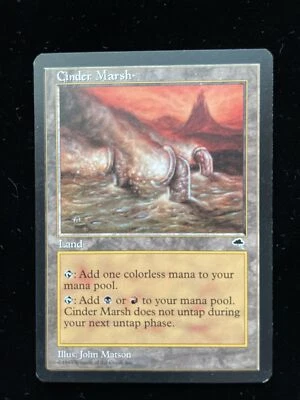 MTG Cinder Marsh Tempest Regular Uncommon - Image 1 of 2