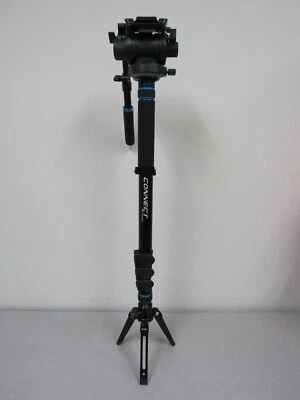 Benro MCT48AFS6PRO Connect Video Aluminum Monopod - Max Ld 13.2 lb / 5.99 kg (b) - Image 1 of 4