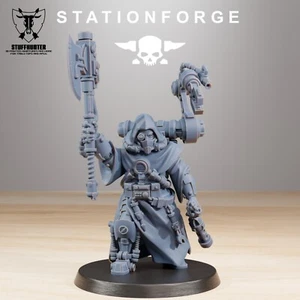 Scavenger Commander - Station Forge - Robot Mecánico Ciencia Ficción Wargaming Grimdark - Imagen 1 de 4