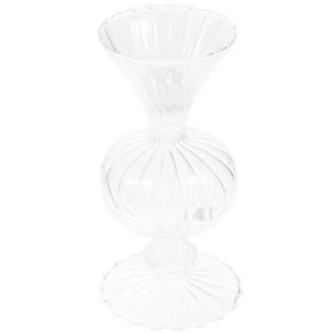 Glass Vase Creative Flower Bottle Decorative Unique Home Table Vase Decor - Picture 1 of 10