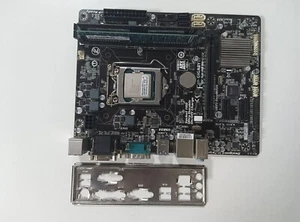 Gigabyte GA-H81M-D2V -Full Motherboard USB-3 + CPU i5-4570 + 8gb DDR3 12800 - Imagen 1 de 7