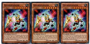 Yugioh - 3X Gillagillancer - Common - 1st Edition - LVAL-EN003 - NM - Picture 1 of 1