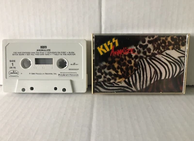 Kiss ANIMALIZE 1984 Mercury Cassette - Image 1 of 4